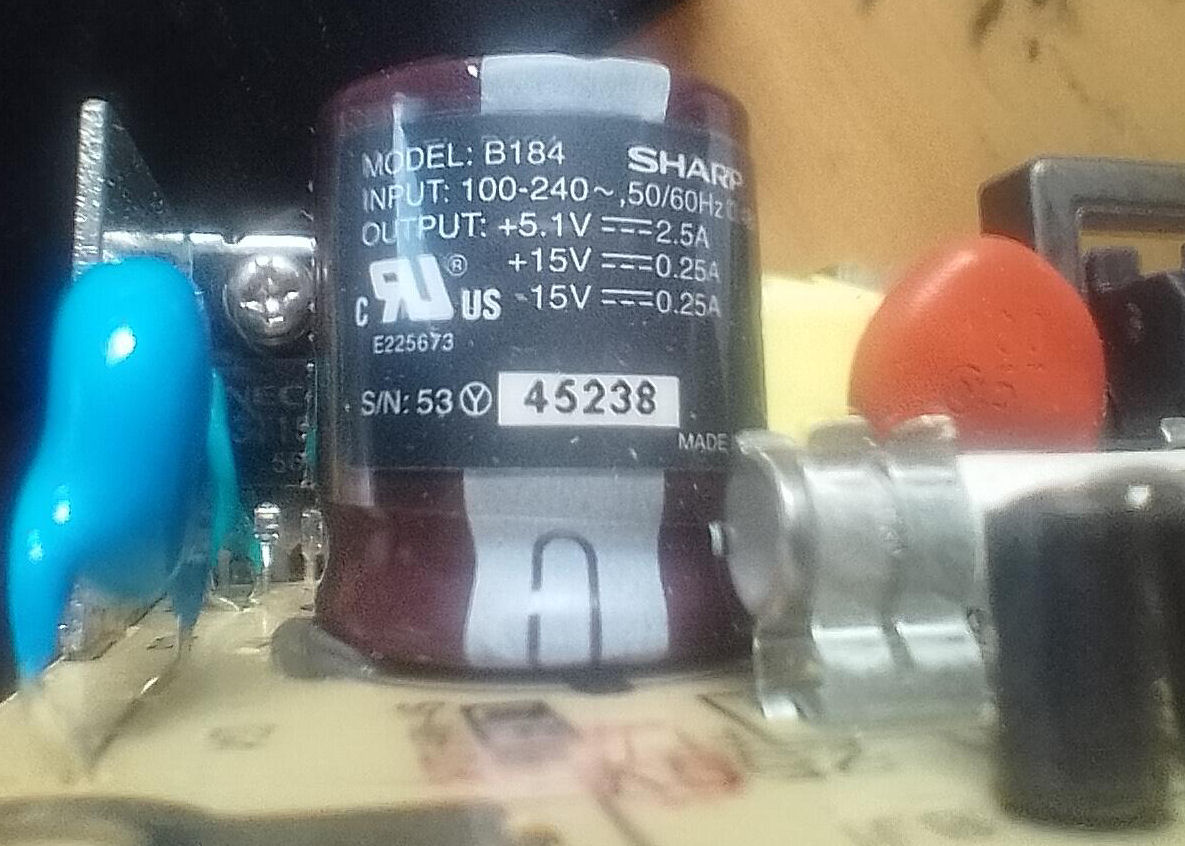 Label Sharp B184